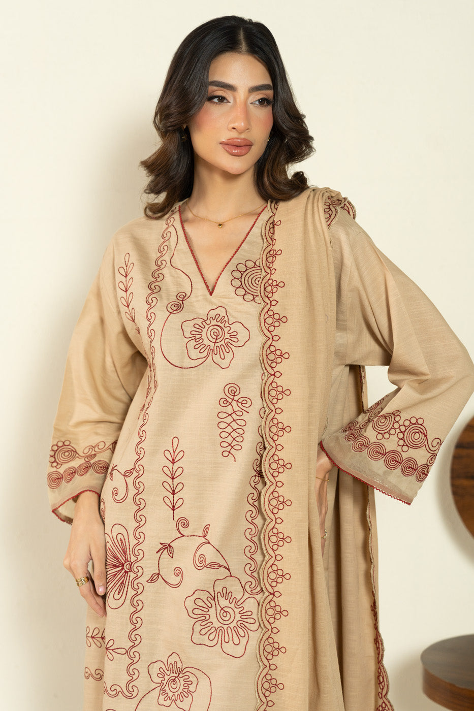 RTW | SHIRT, TROUSER & DUPATTA