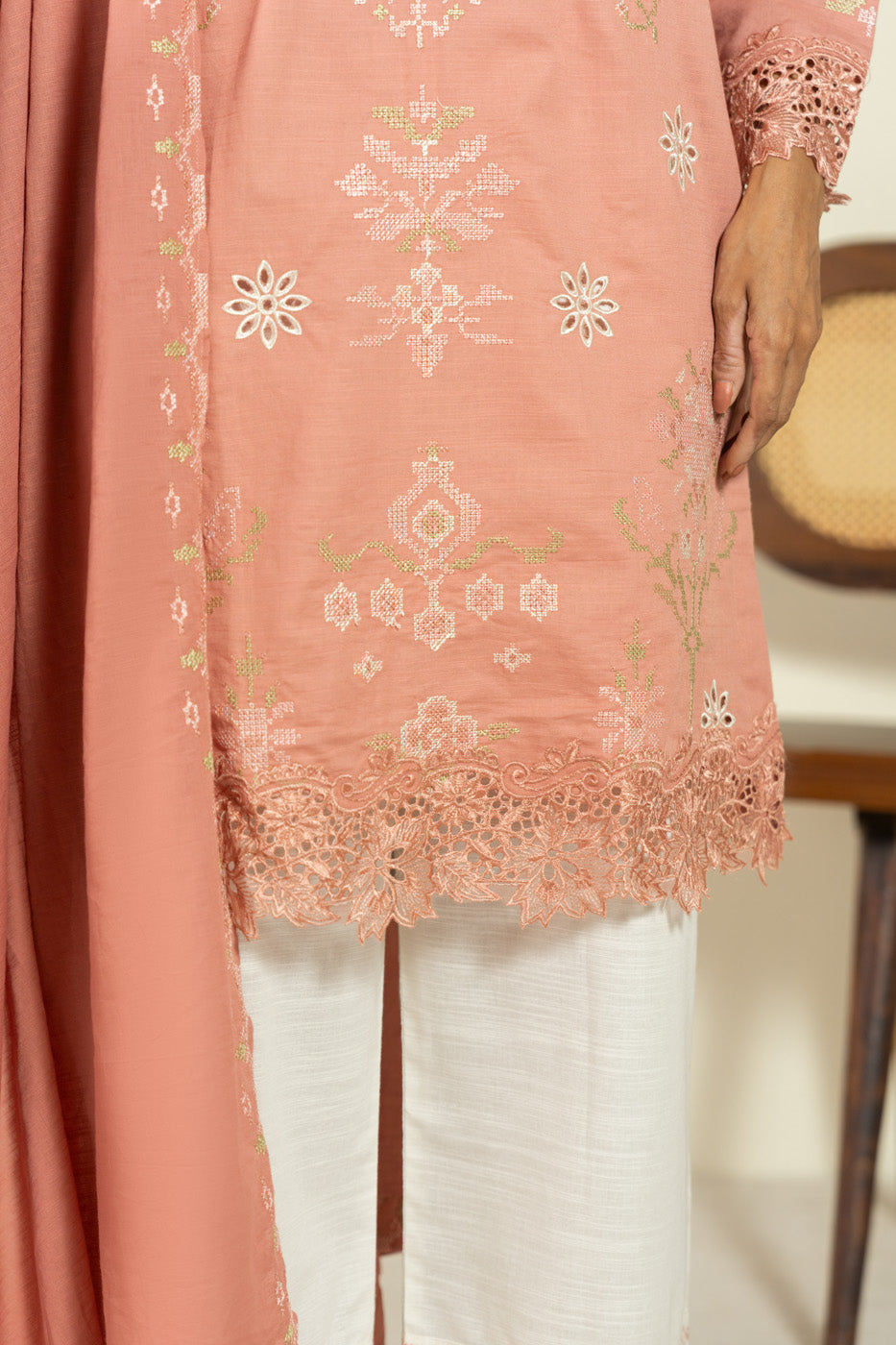 RTW | SHIRT, TROUSER & DUPATTA