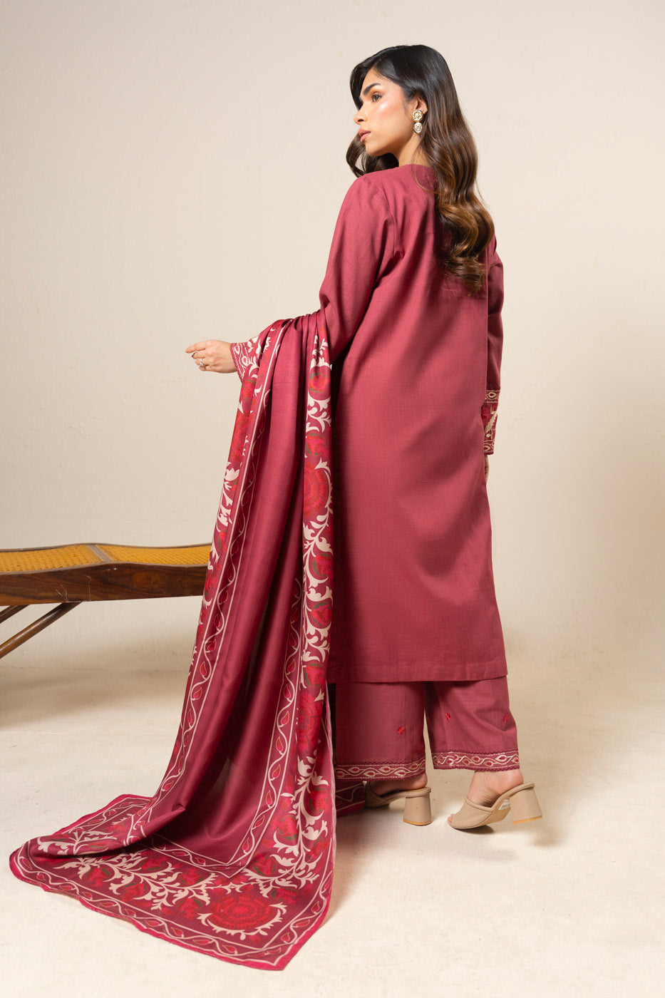 RTW | SHIRT, CULOTTE & DUPATTA