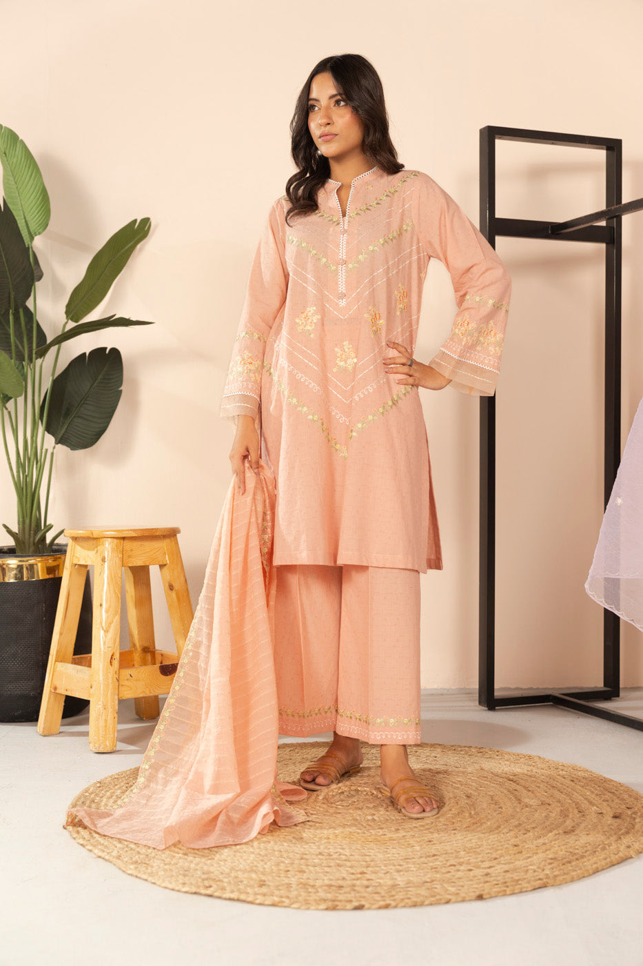 RTW | SHIRT, CULOTTE & DUPATTA