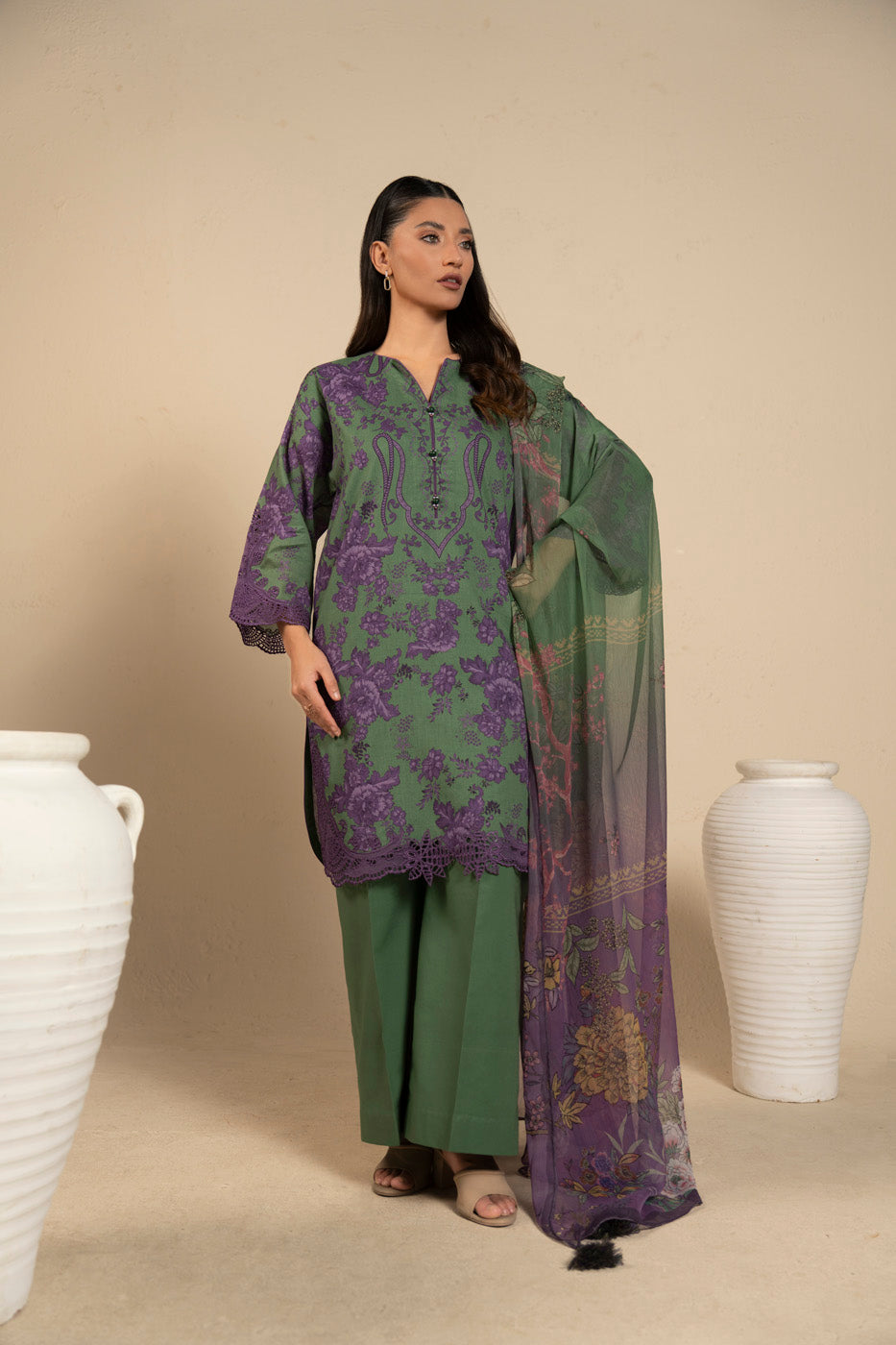 RTS | SHIRT, TROUSER & DUPATTA