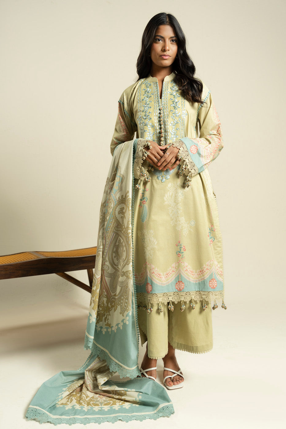 RTS | SHIRT, TROUSER & DUPATTA