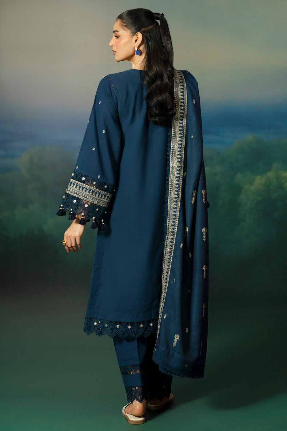 RTS | SHIRT, TROUSER & SHAWL