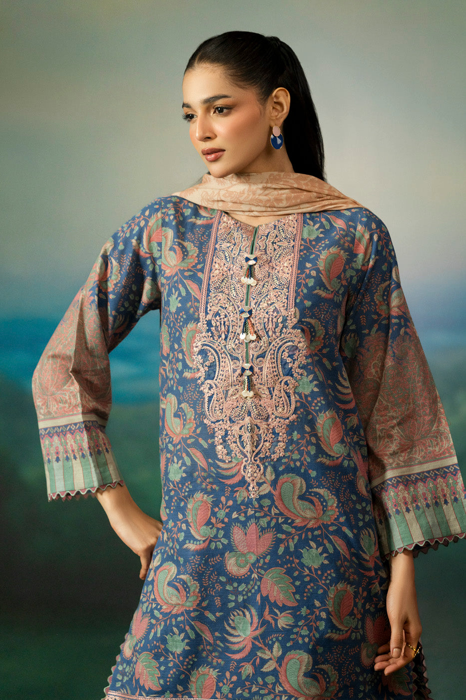 RTS | SHIRT, TROUSER & SHAWL