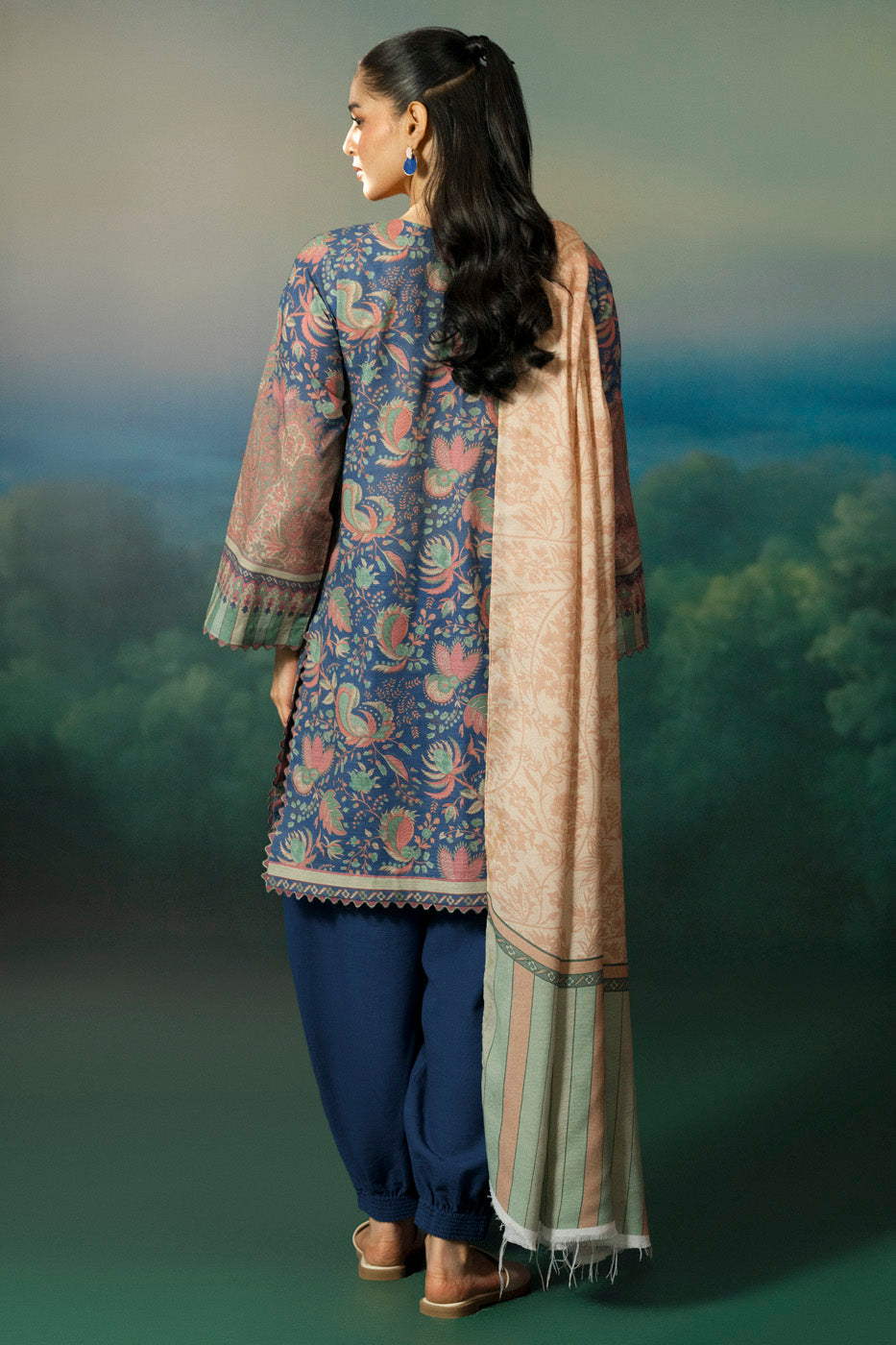 RTS | SHIRT, TROUSER & SHAWL