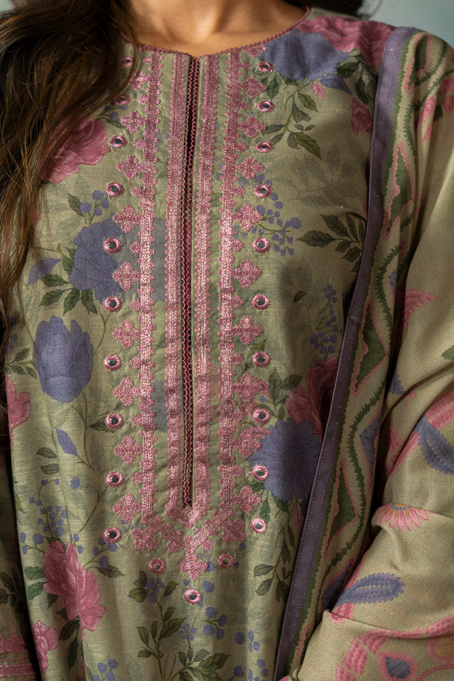RTS | SHIRT, TROUSER & SHAWL