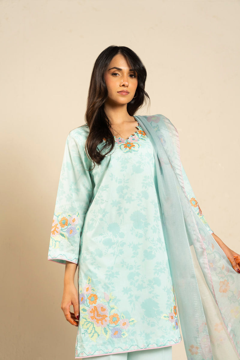RTS | SHIRT, TROUSER & DUPATTA