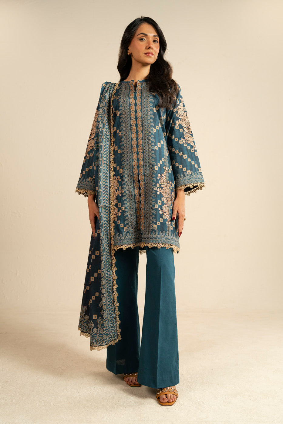 RTS | SHIRT, TROUSER & DUPATTA