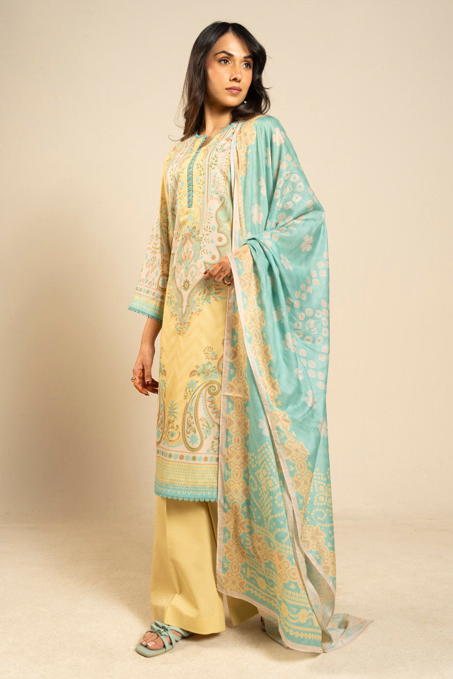 RTS | SHIRT, TROUSER & DUPATTA