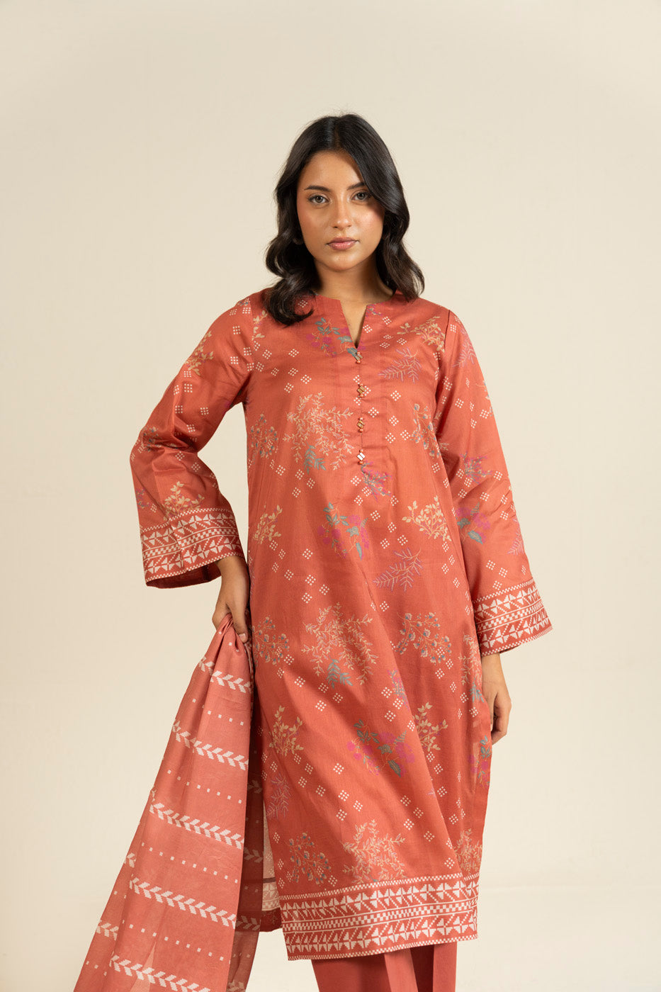 RTS  | SHIRT, TROUSER & DUPATTA