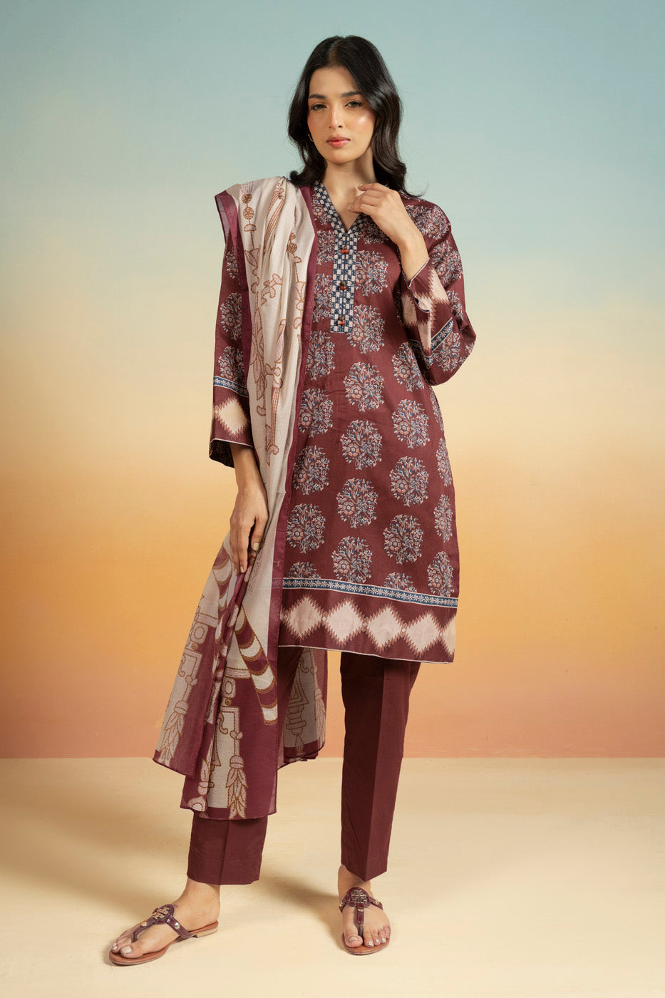 RTS  | SHIRT, TROUSER & DUPATTA