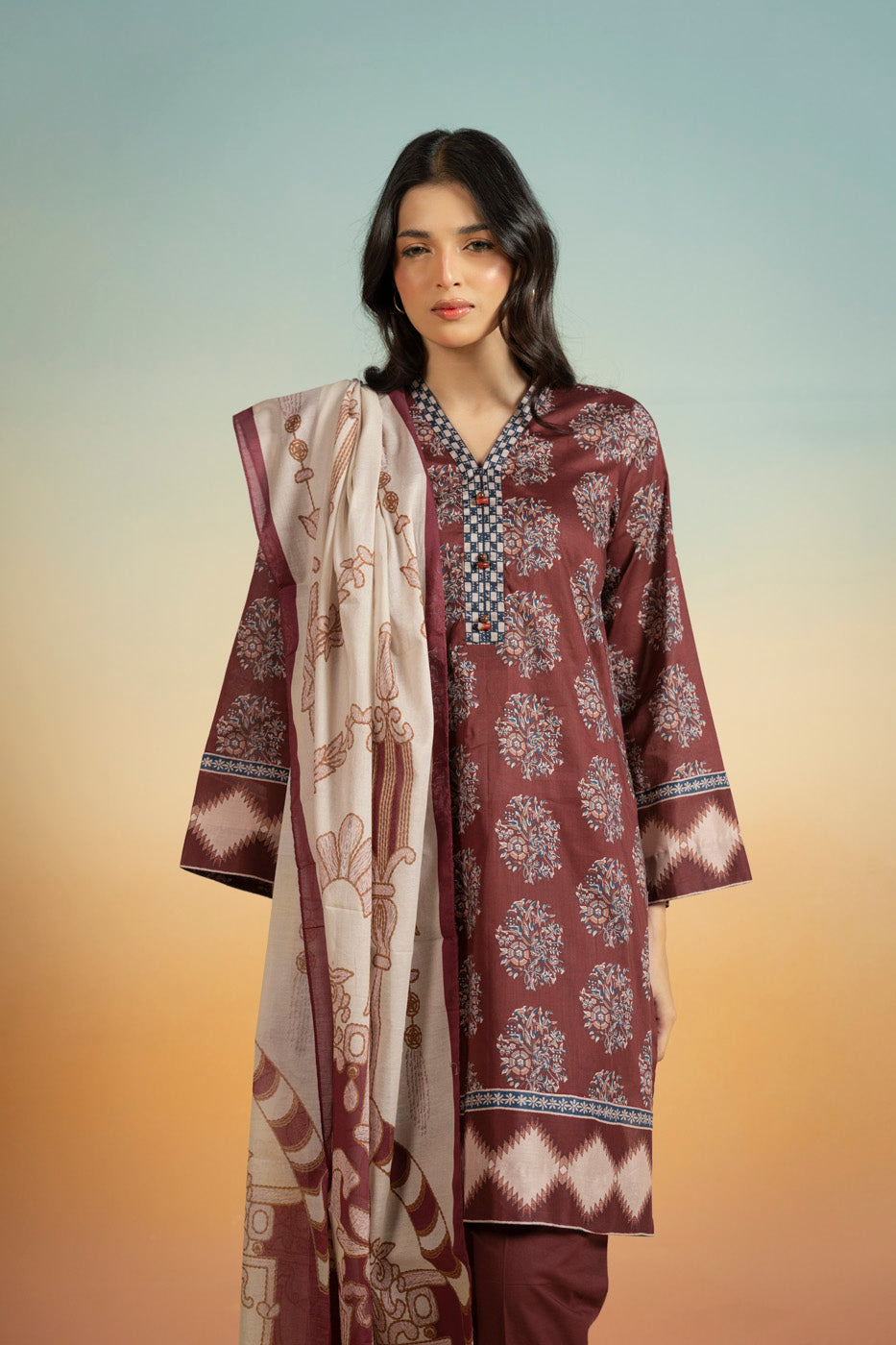 RTS  | SHIRT, TROUSER & DUPATTA