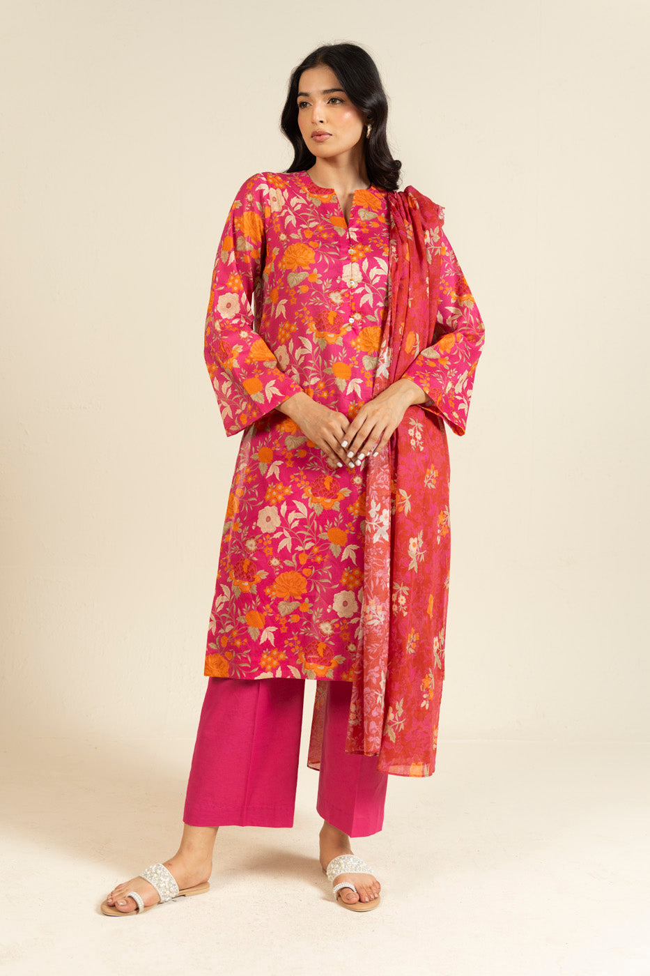 RTS  | SHIRT, TROUSER & DUPATTA