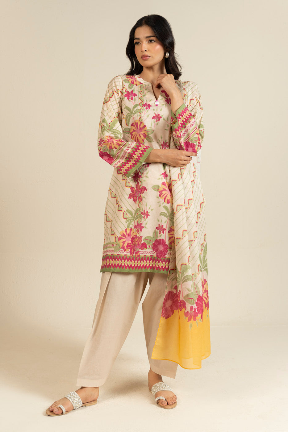 RTS | SHIRT, TROUSER & DUPATTA