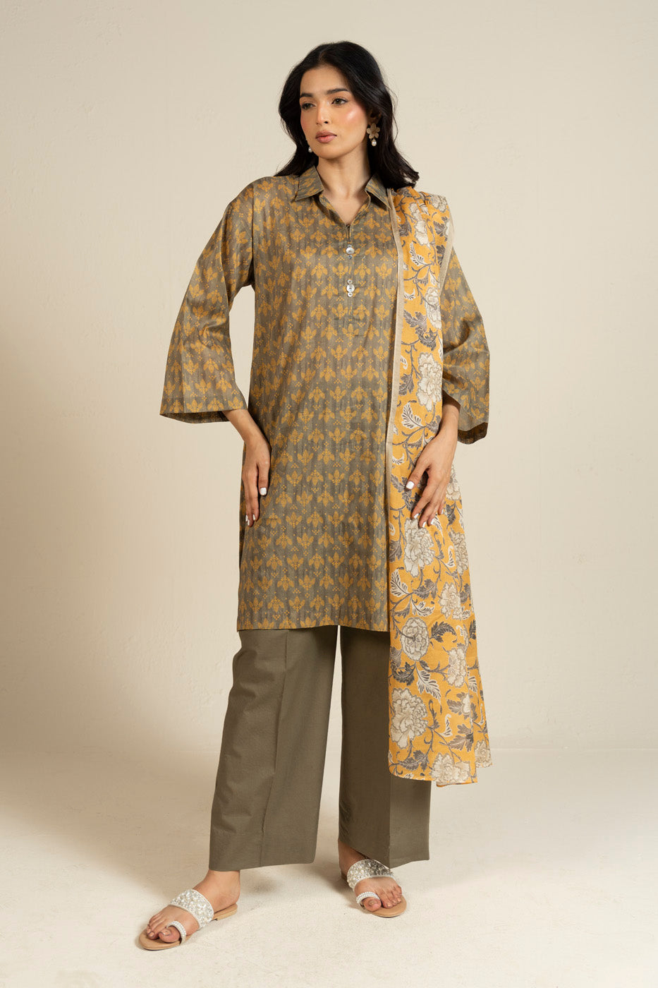 RTS  | SHIRT, TROUSER & DUPATTA