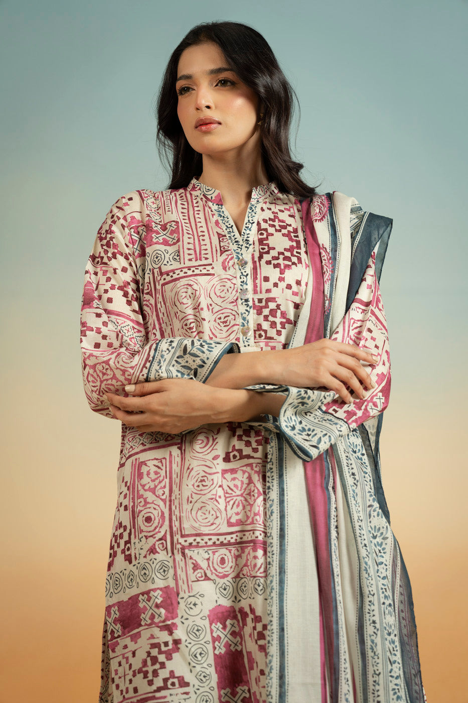 RTS  | SHIRT, TROUSER & DUPATTA