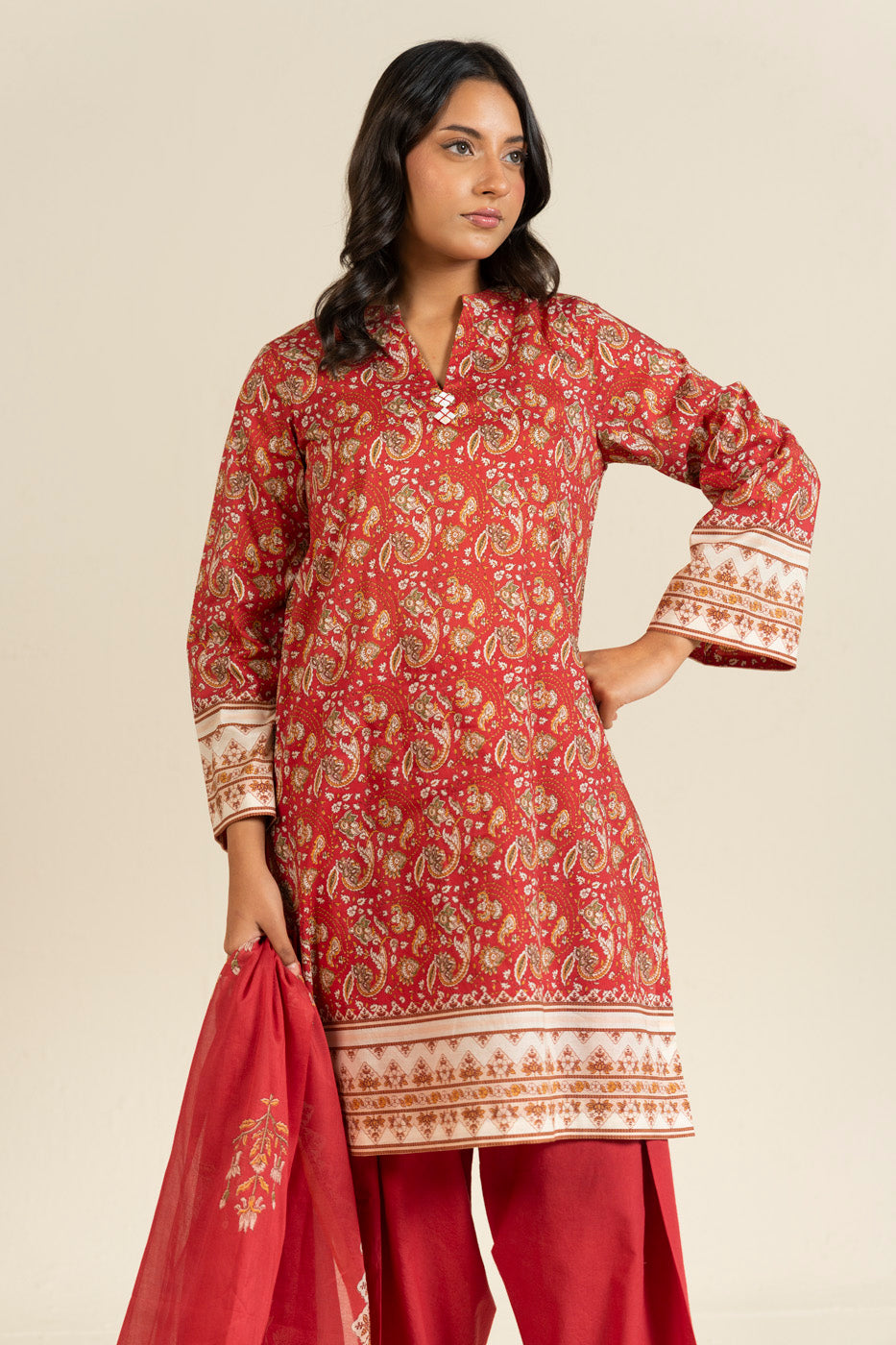 RTS  | SHIRT, TROUSER & DUPATTA