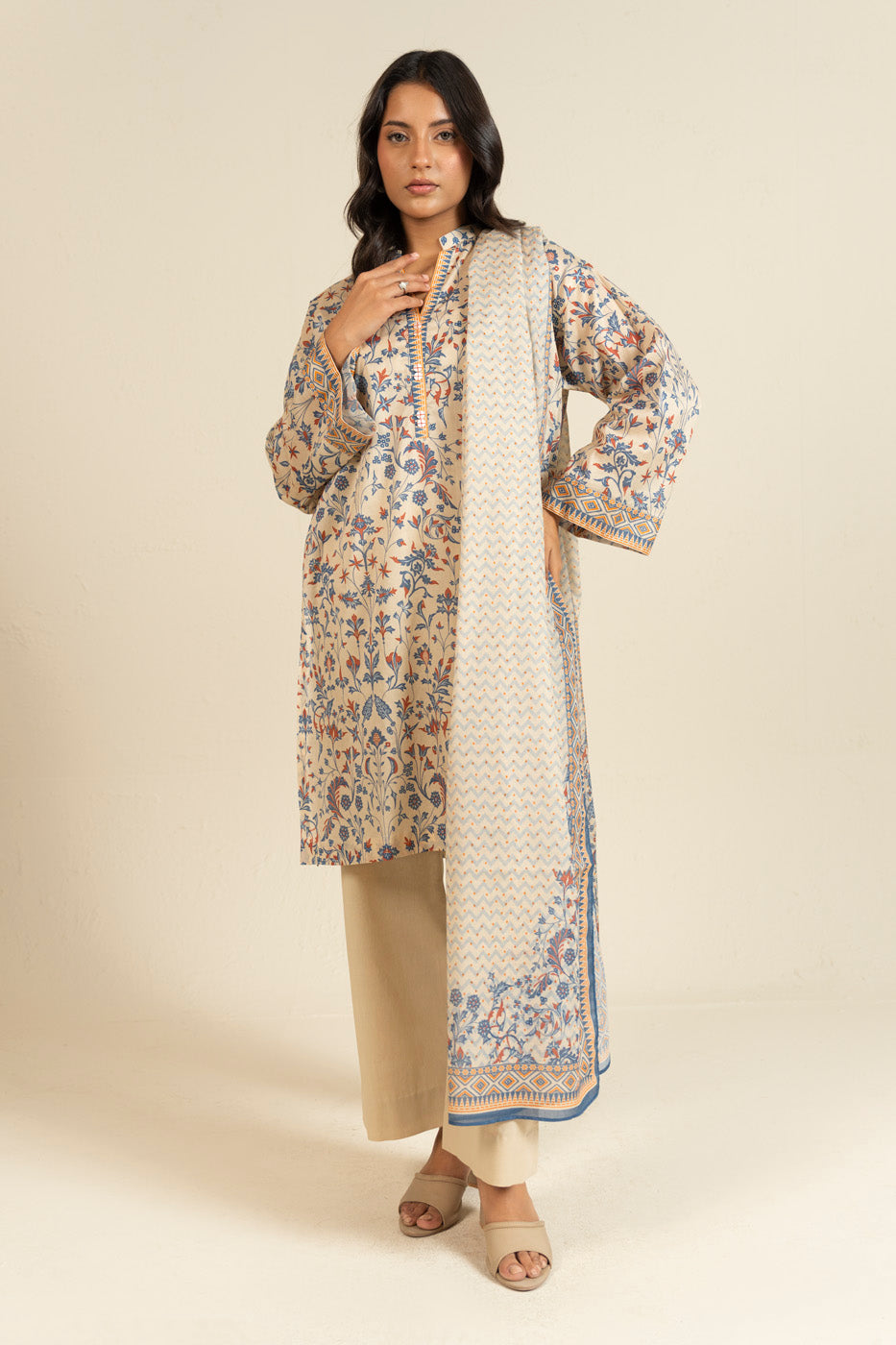 RTS  | SHIRT, TROUSER & DUPATTA