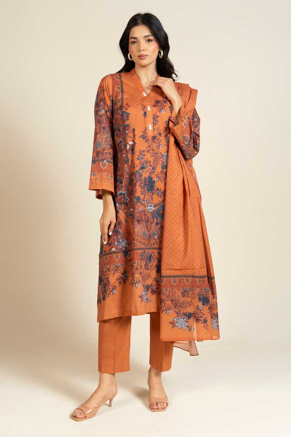 RTS  | SHIRT, TROUSER & DUPATTA