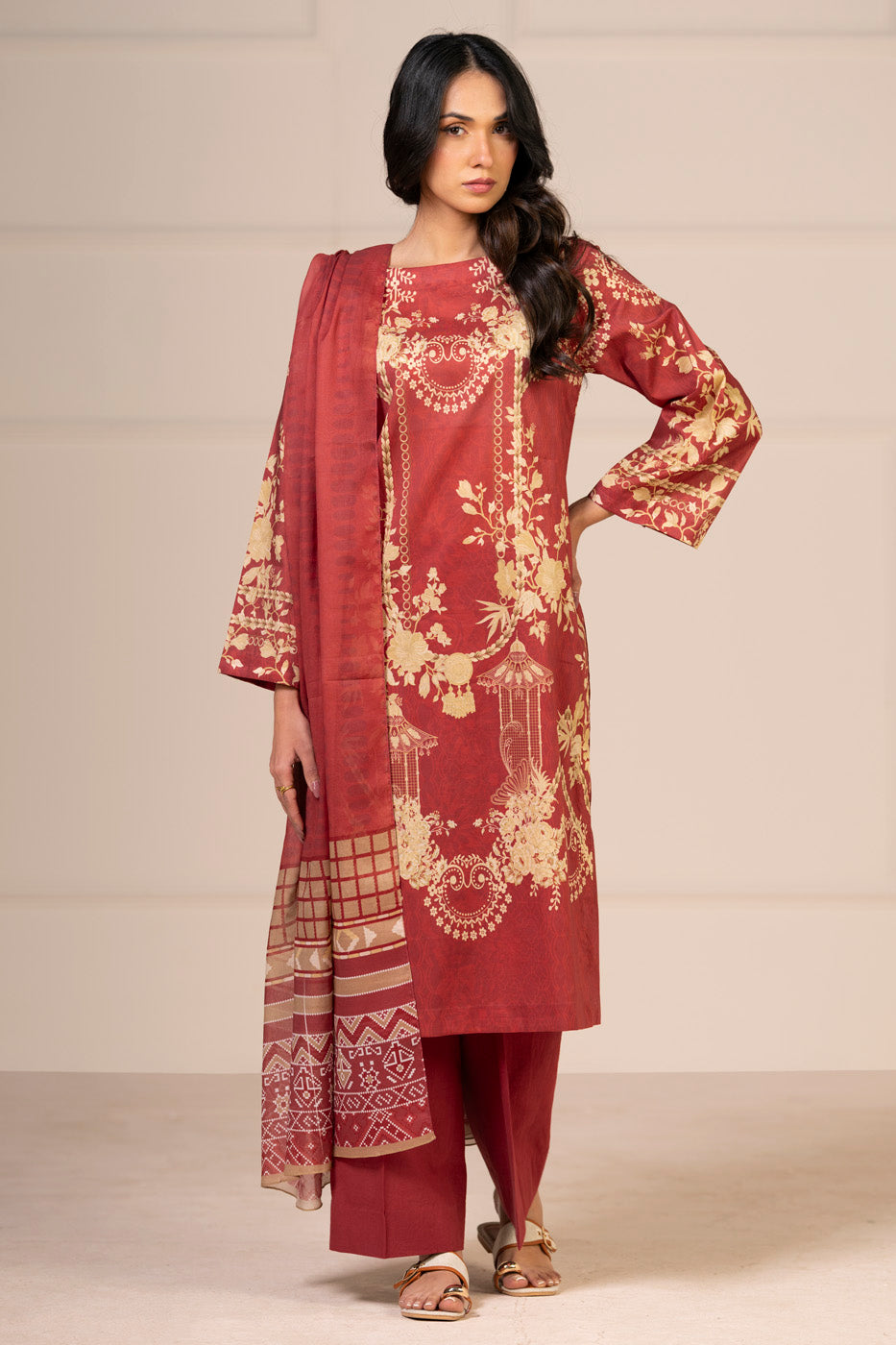 RTS  | SHIRT, TROUSER & DUPATTA