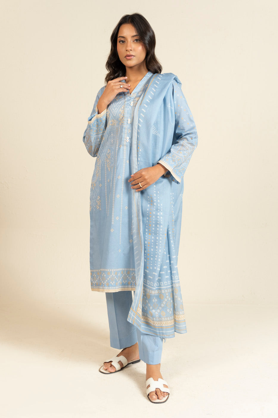 RTS  | SHIRT, TROUSER & DUPATTA