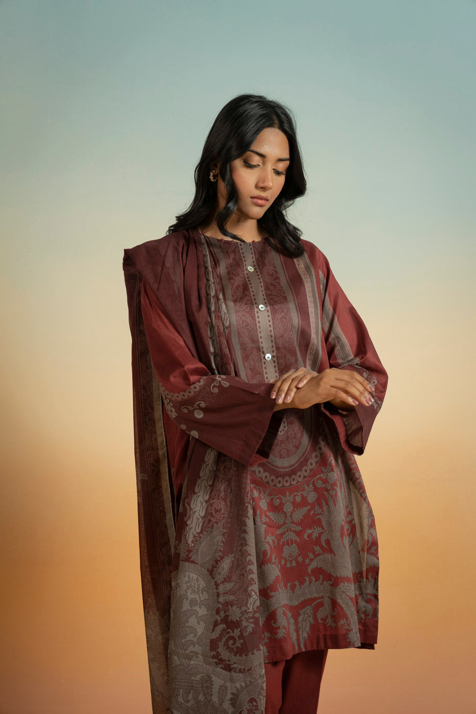 RTS  | SHIRT, TROUSER & DUPATTA