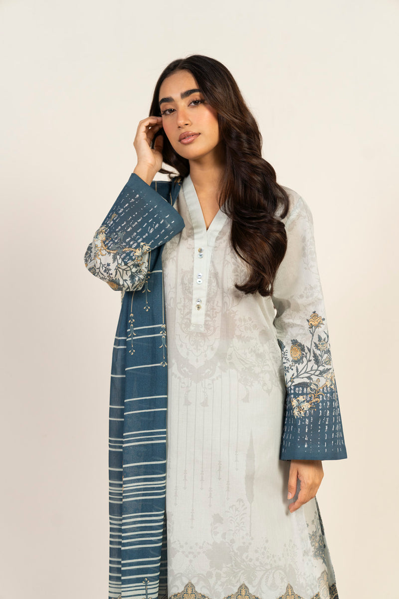 RTS  | SHIRT, TROUSER & DUPATTA