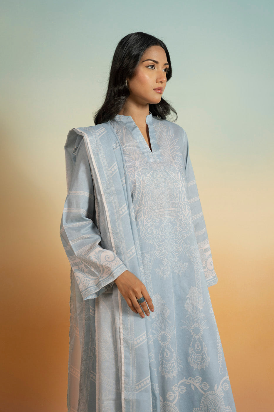 RTS  | SHIRT, TROUSER & DUPATTA