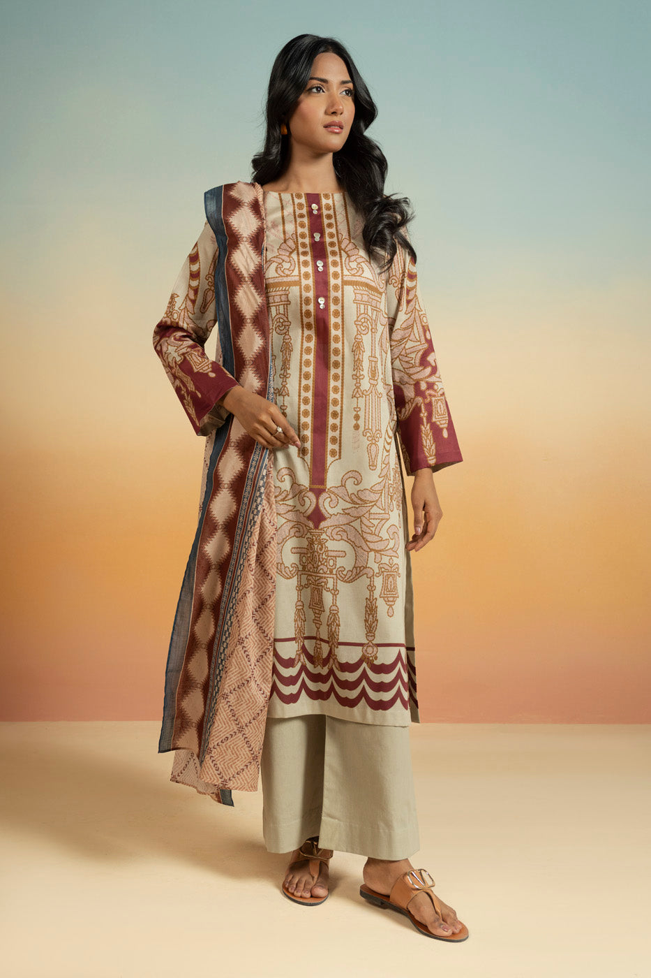 RTS  | SHIRT, TROUSER & DUPATTA
