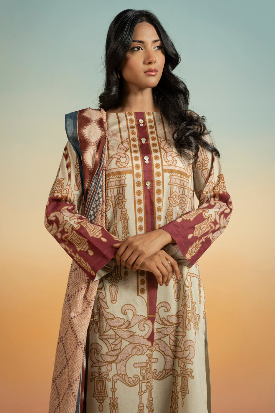 RTS  | SHIRT, TROUSER & DUPATTA