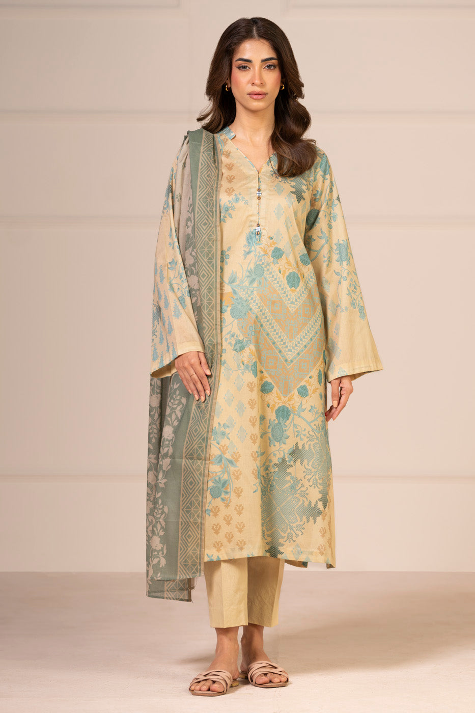 RTS  | SHIRT, TROUSER & DUPATTA