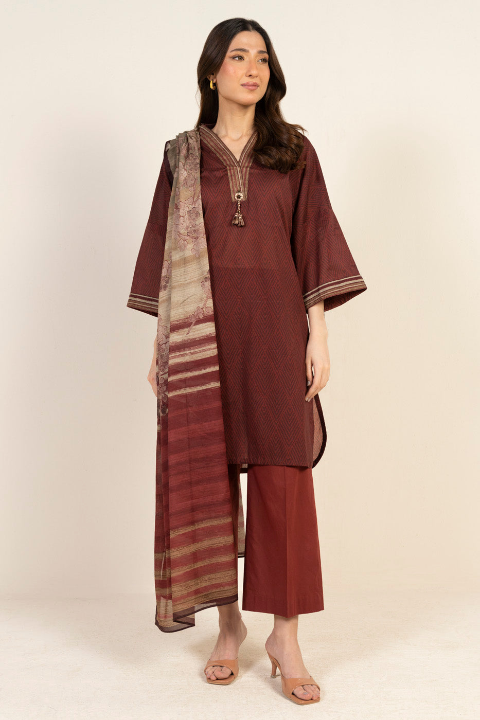 RTS  | SHIRT, TROUSER & DUPATTA