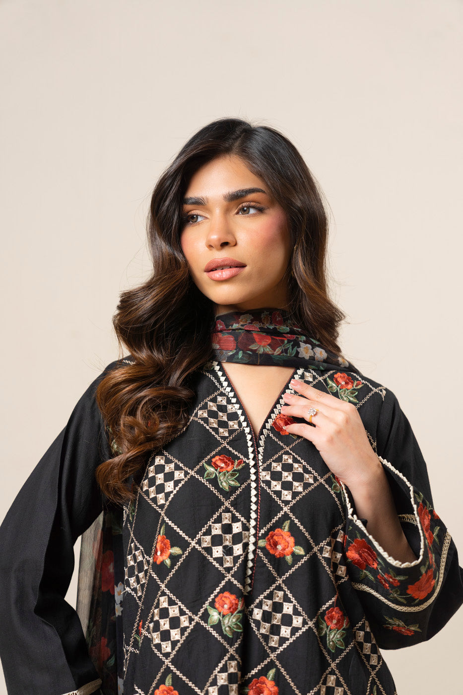 RTW | SHIRT, TROUSER & DUPATTA