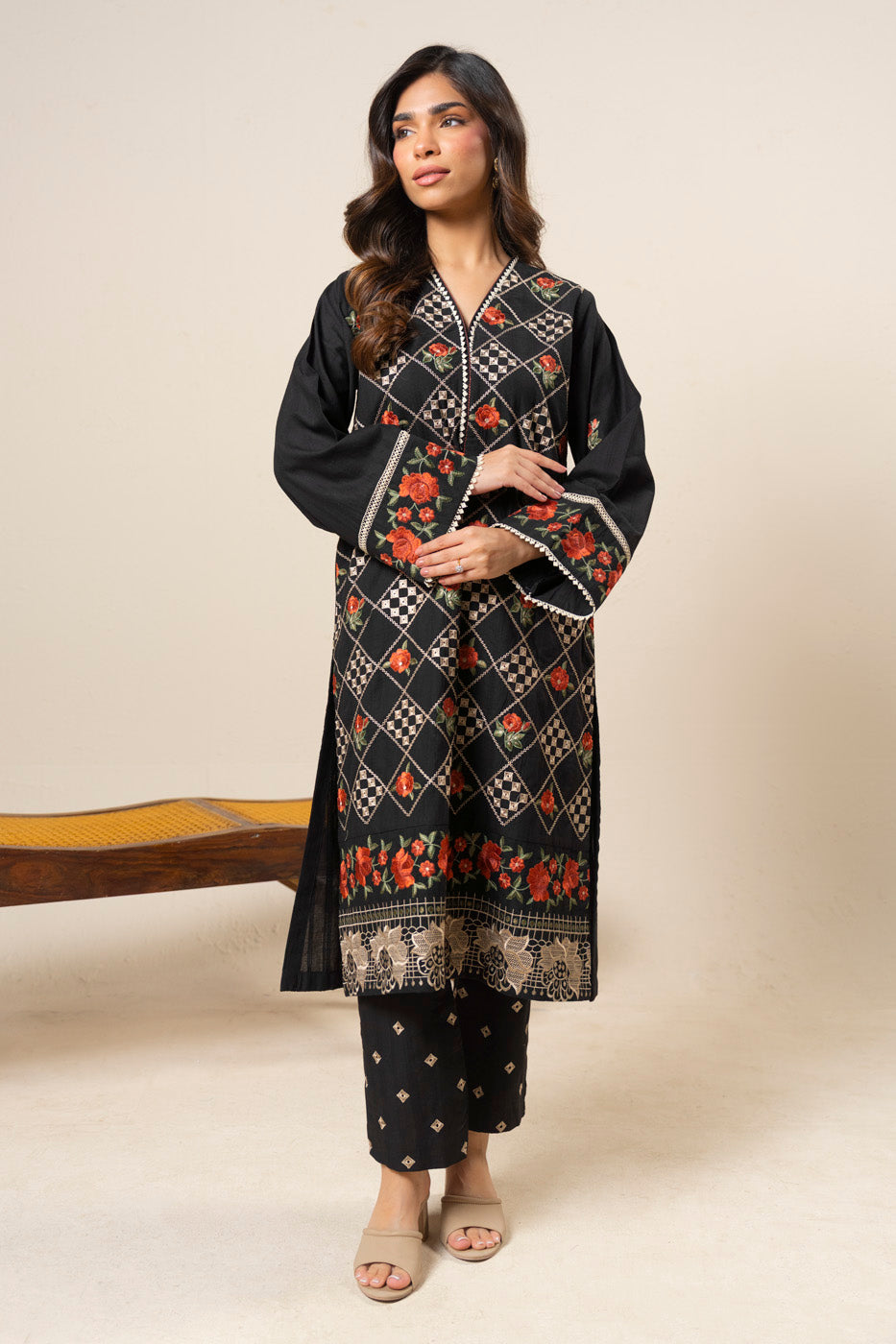 RTW | SHIRT, TROUSER & DUPATTA