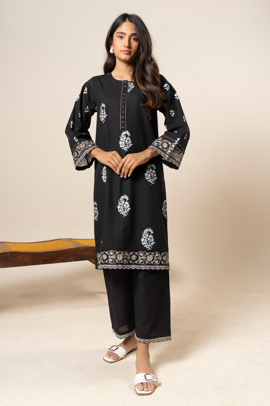 RTW | SHIRT, CULOTTE & DUPATTA