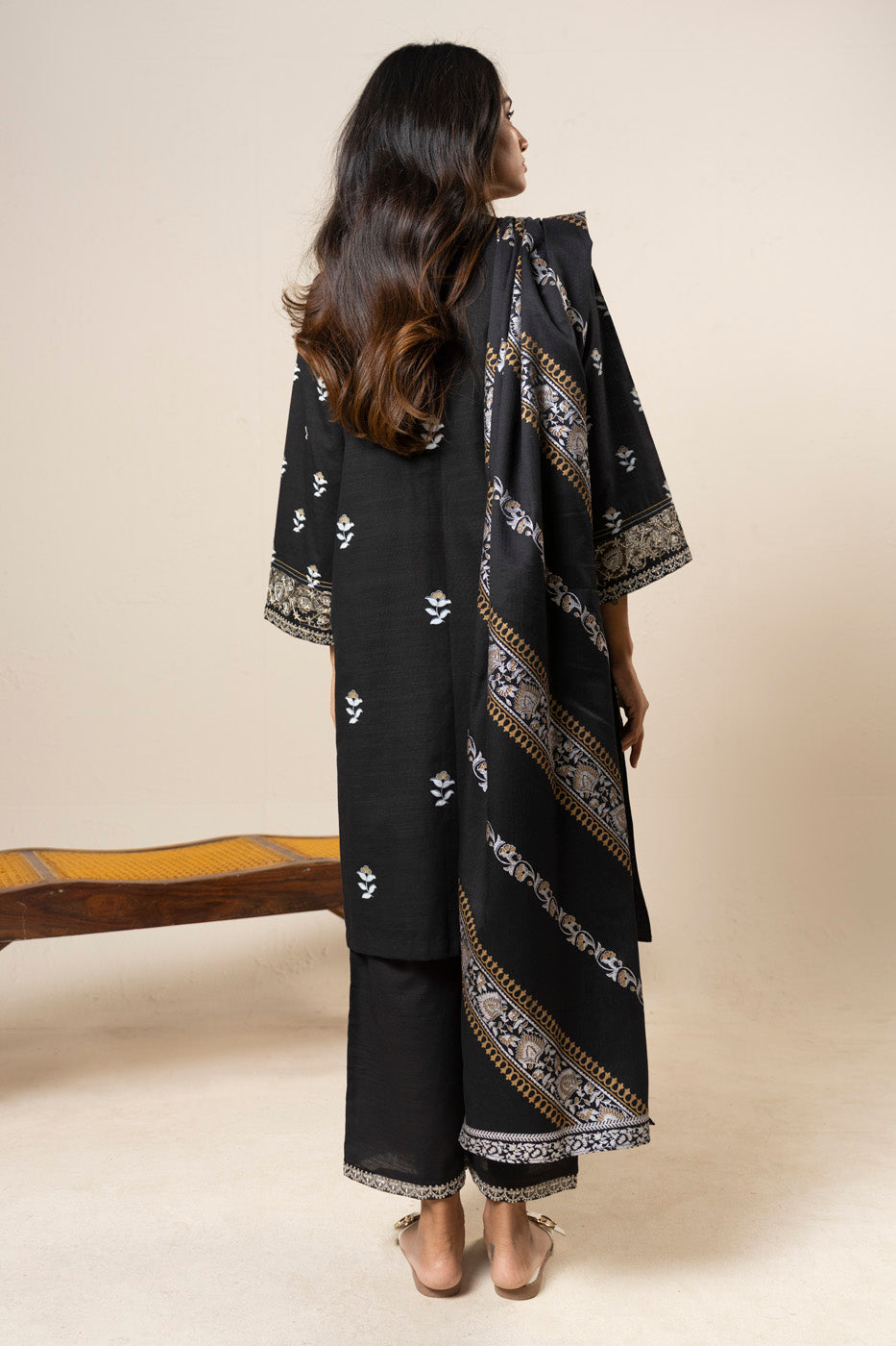 RTW | SHIRT, CULOTTE & DUPATTA