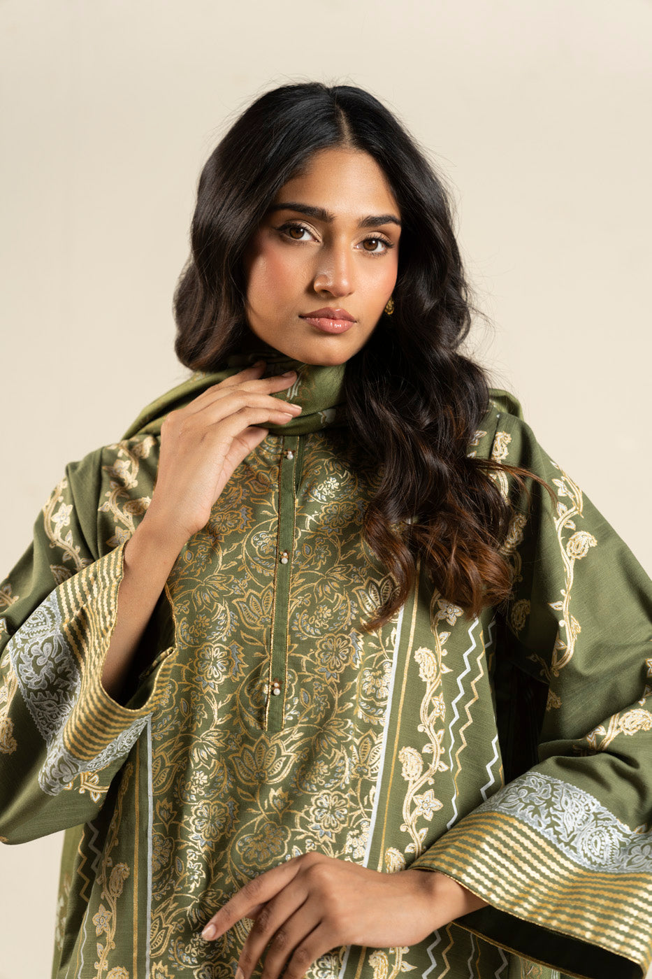 RTW | SHIRT, CULOTTE & DUPATTA