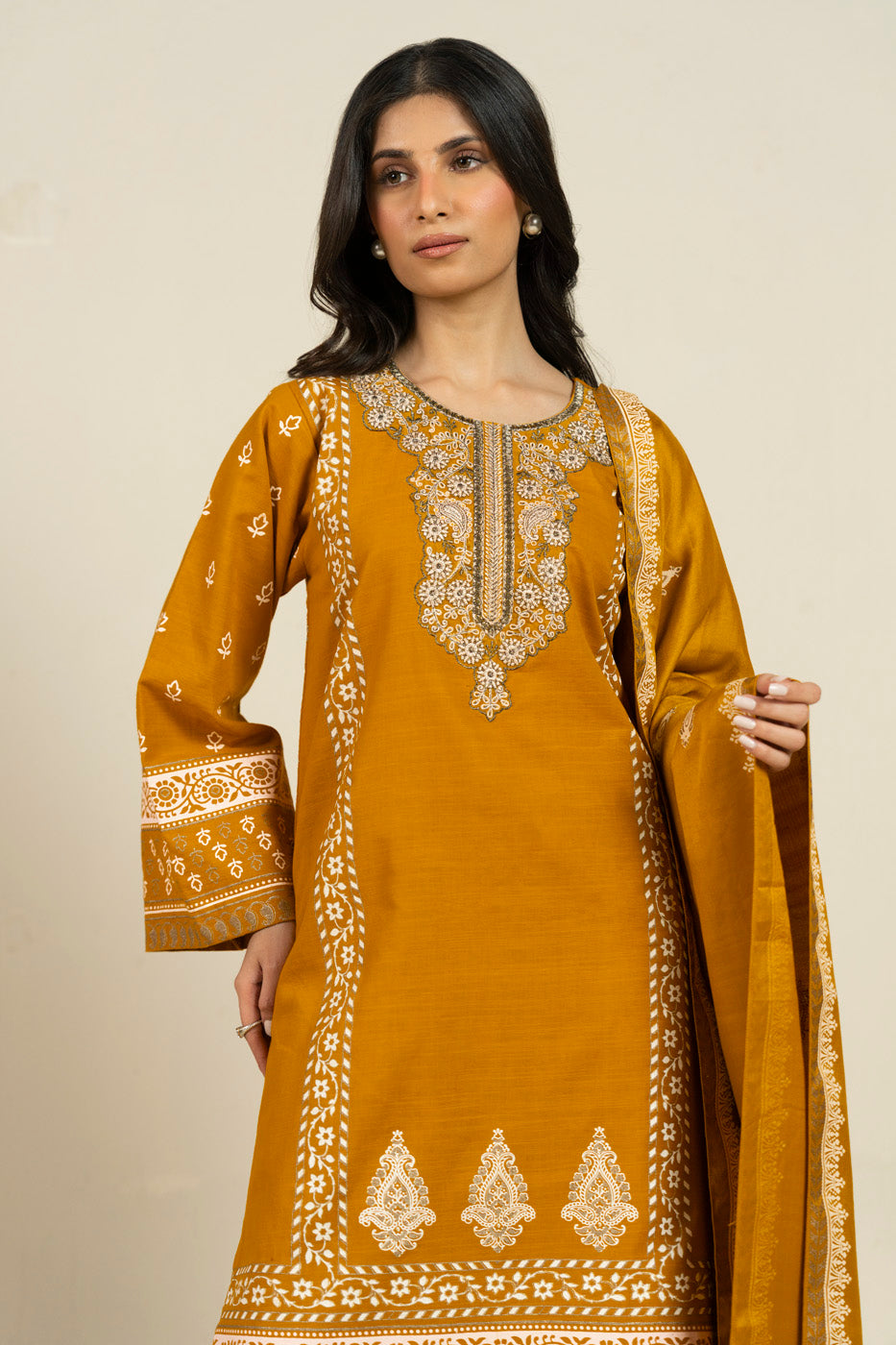 RTW | SHIRT, TROUSER & DUPATTA