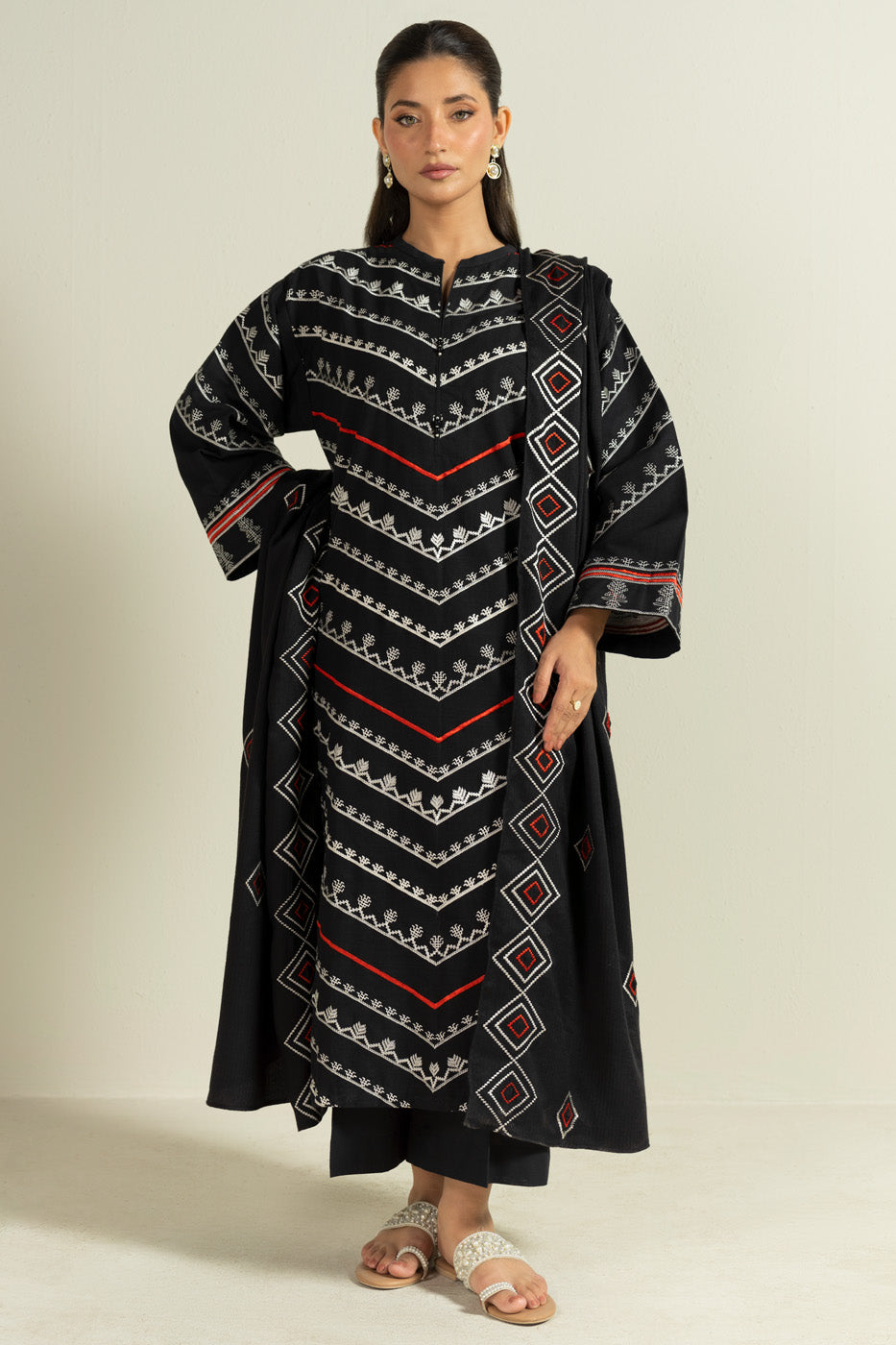 RTW | SHIRT & DUPATTA
