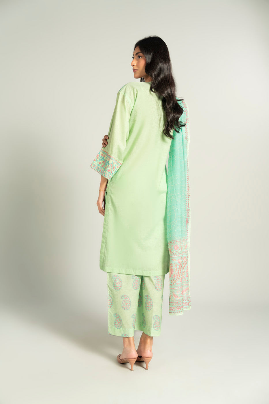 RTW | SHIRT, CULOTTE & DUPATTA