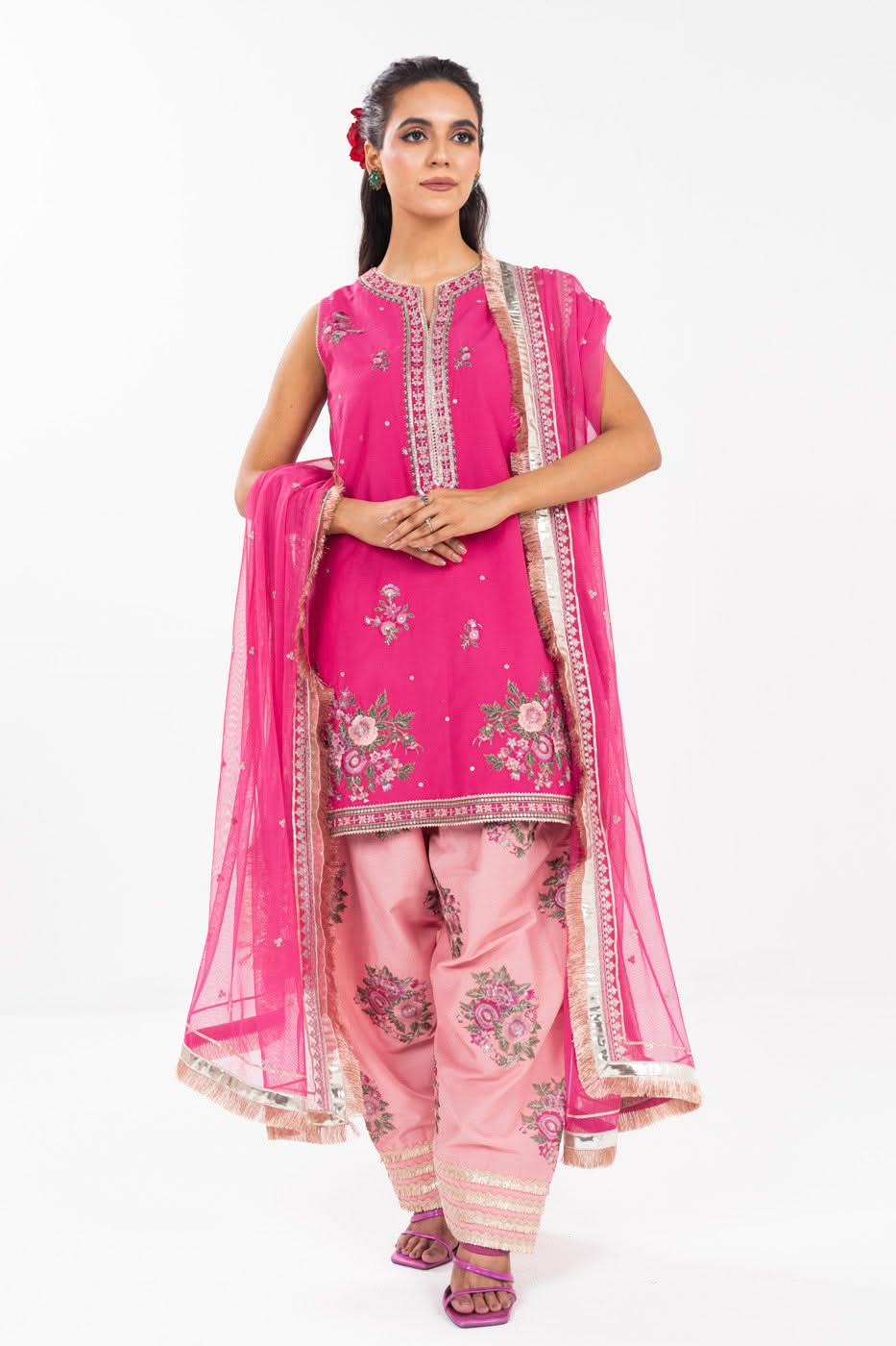 RTS | SHIRT, TROUSER & DUPATTA