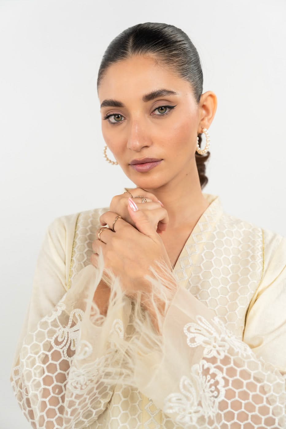 Stitched - Embroidered Yarn Dyed Outfit