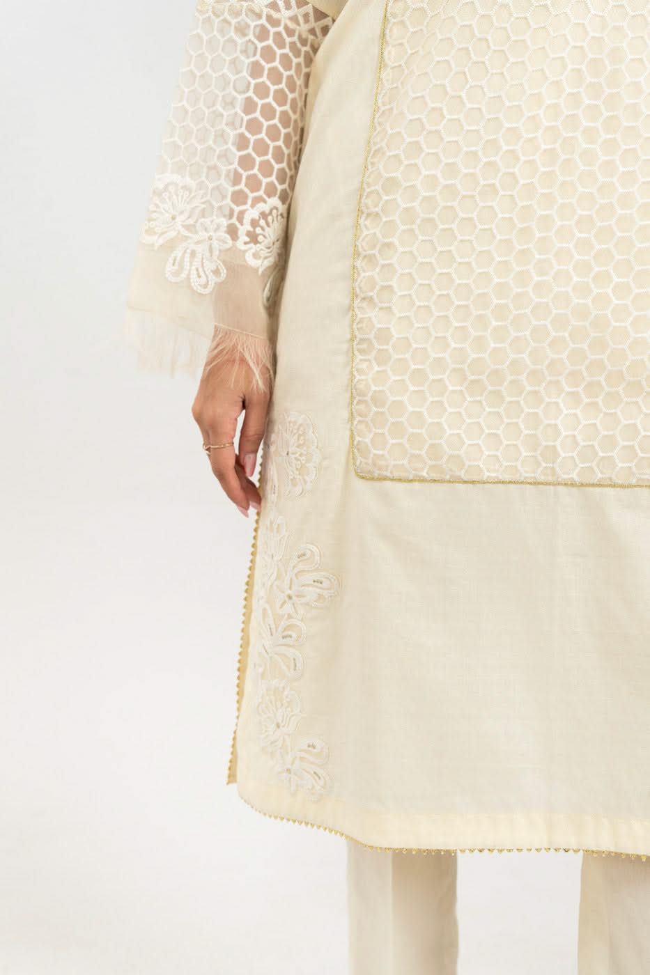 Stitched - Embroidered Yarn Dyed Outfit