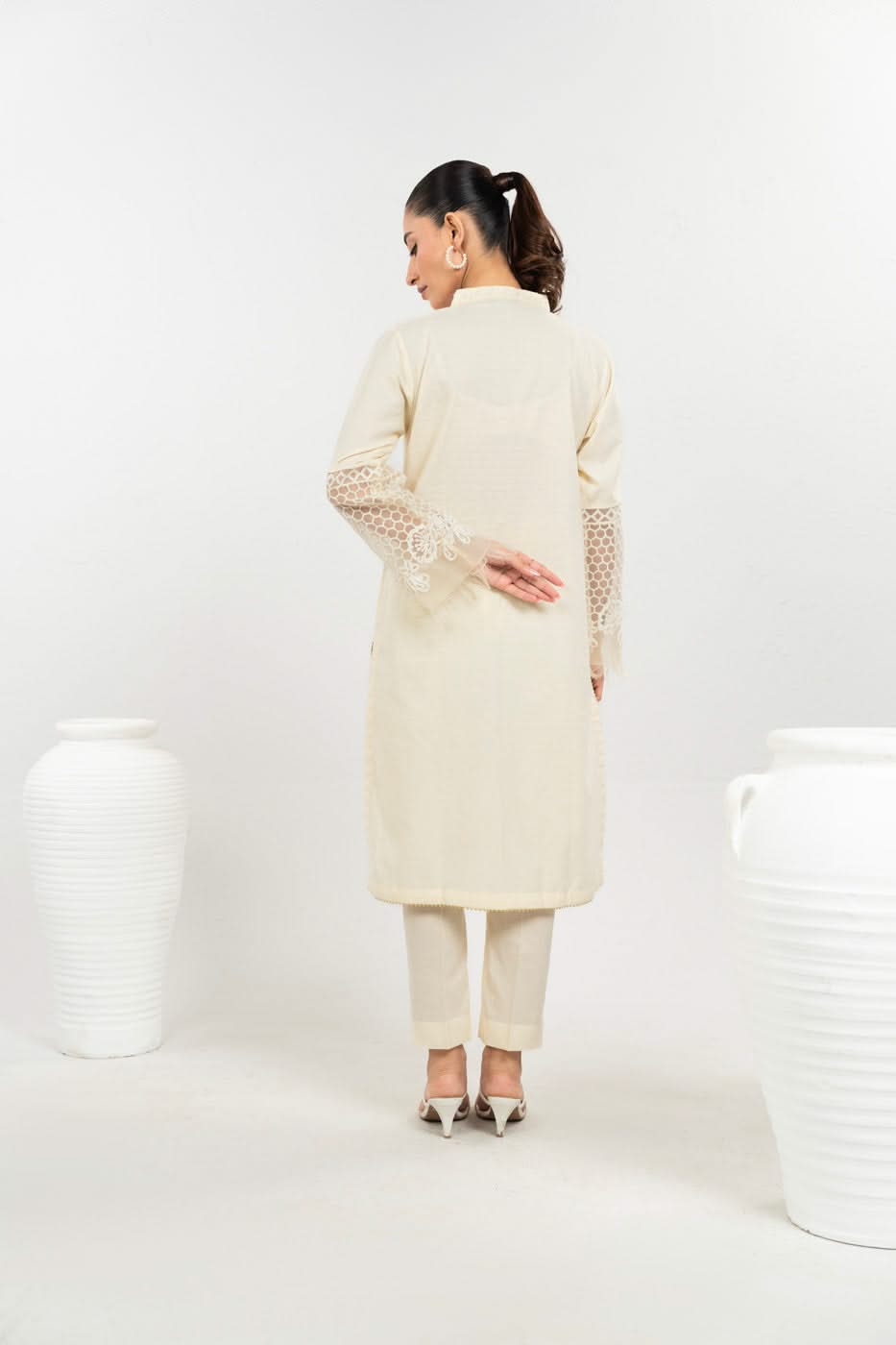 Stitched - Embroidered Yarn Dyed Outfit