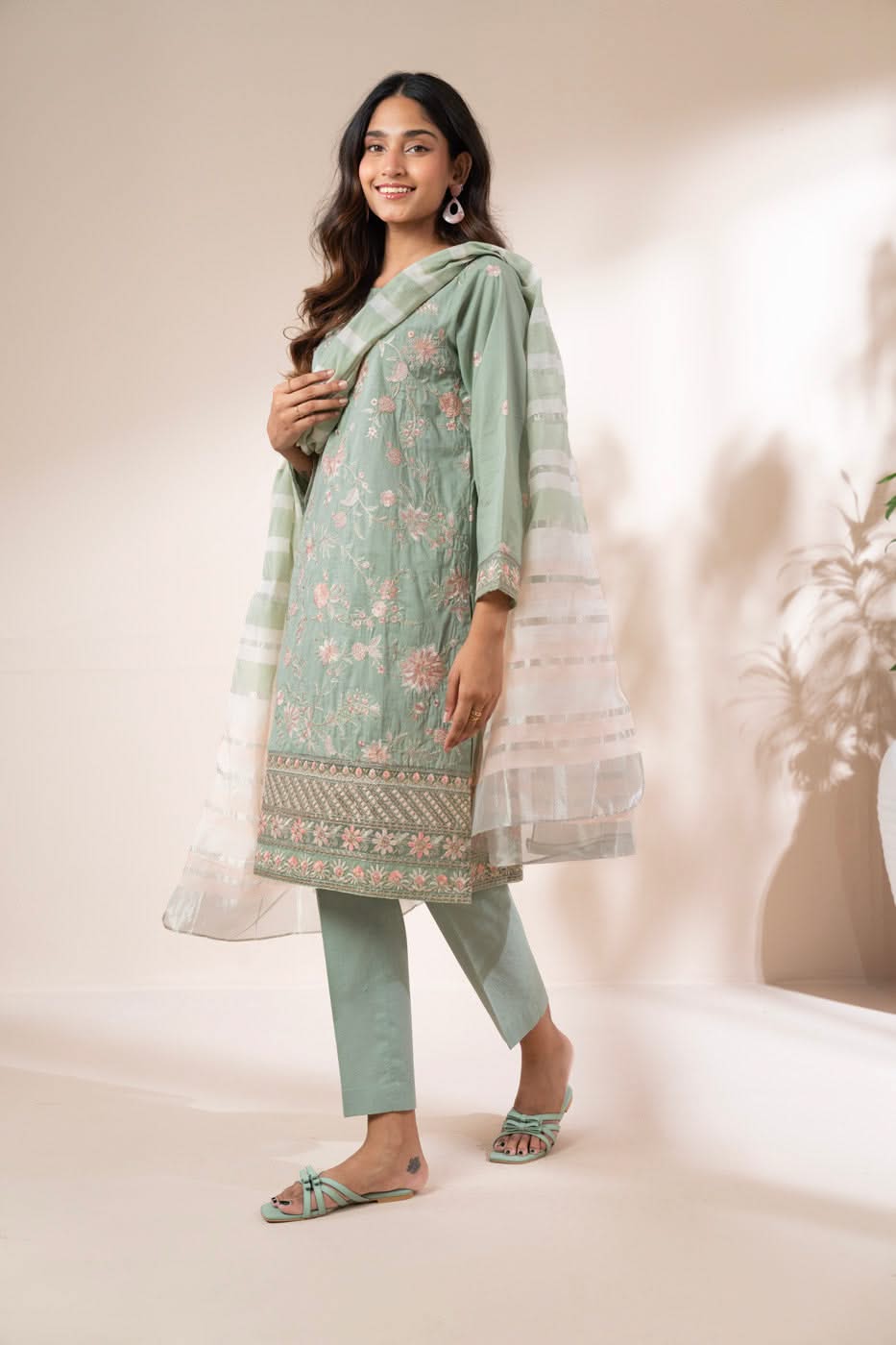 RTW | SHIRT & DUPATTA