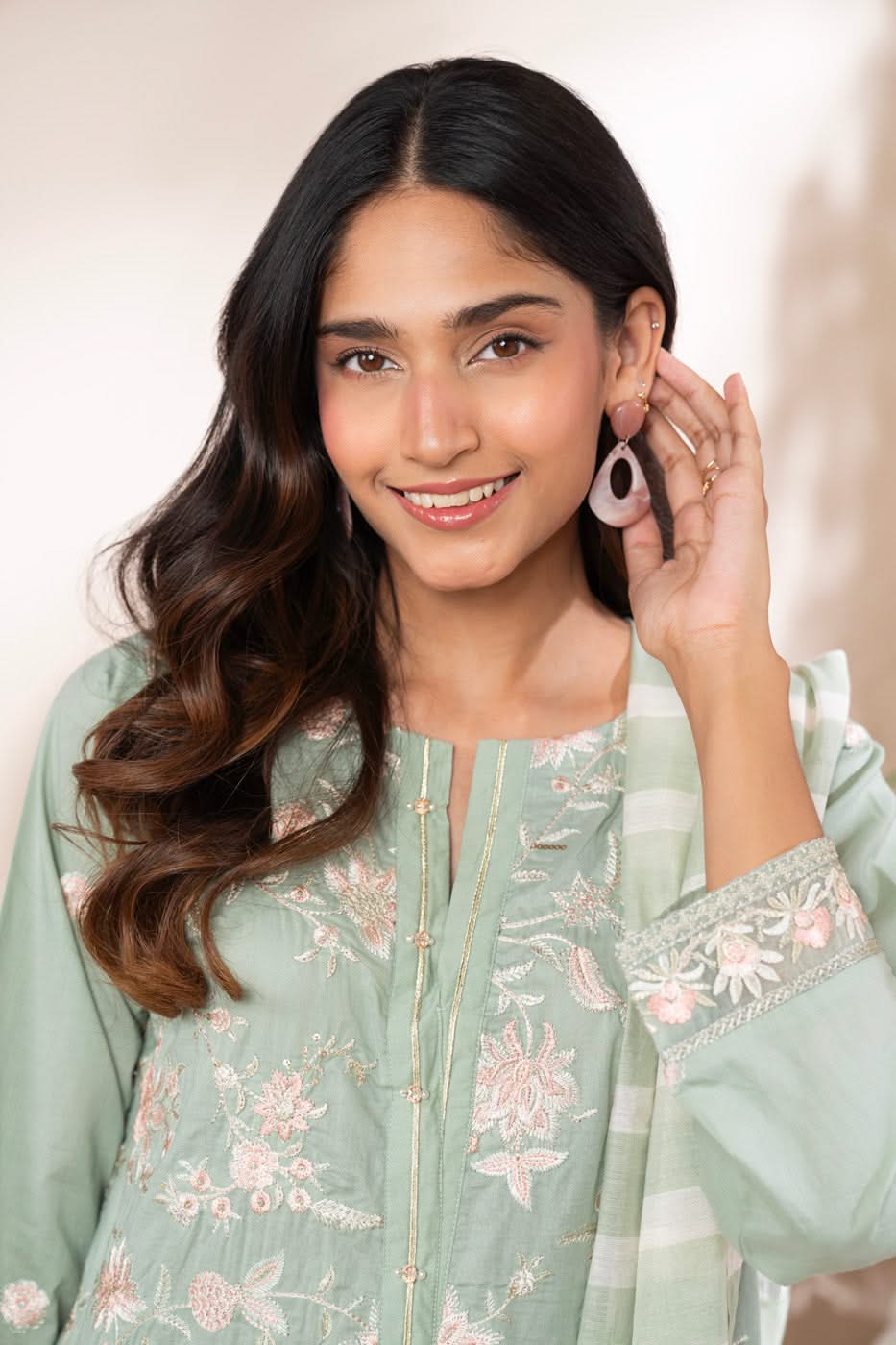 RTW | SHIRT & DUPATTA