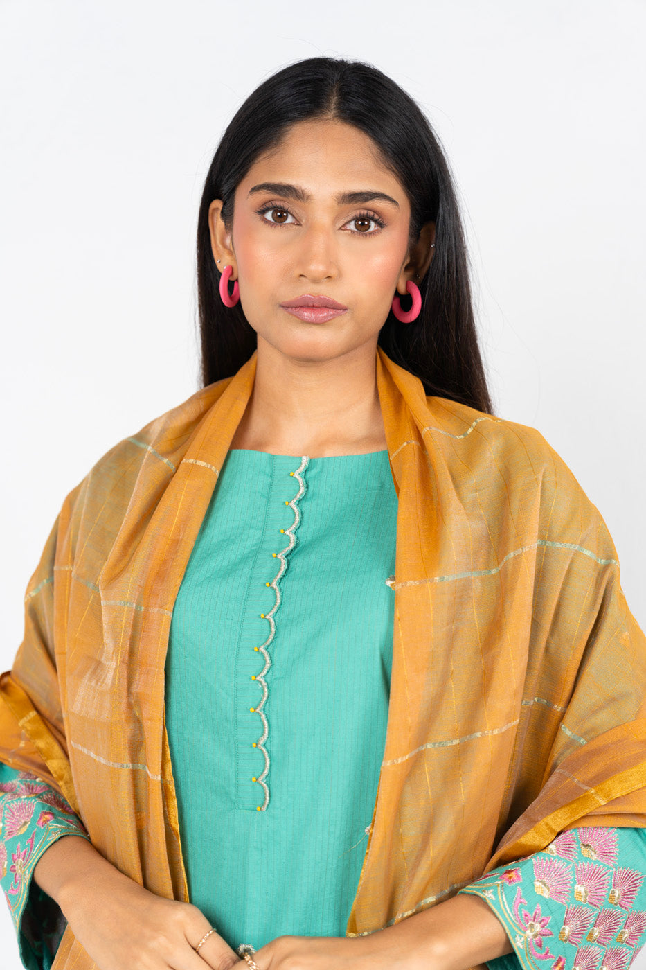 RTW | SHIRT & DUPATTA