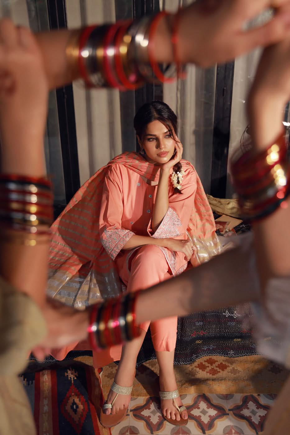 RTW | SHIRT & DUPATTA