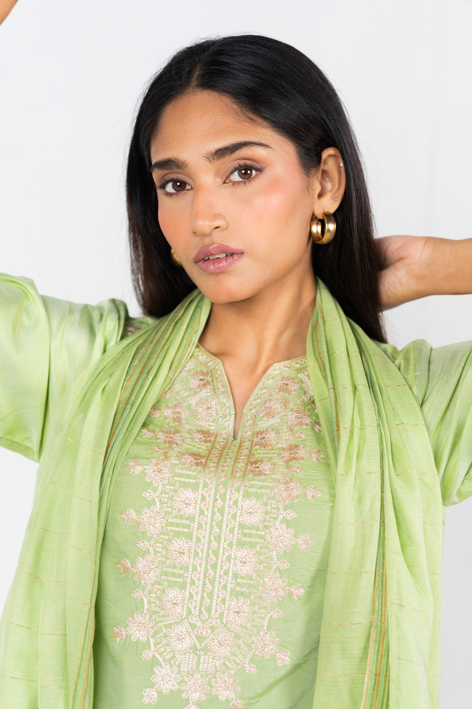 RTW | SHIRT & DUPATTA