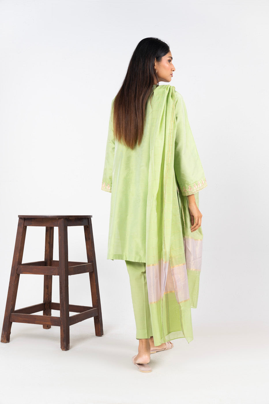 RTW | SHIRT & DUPATTA